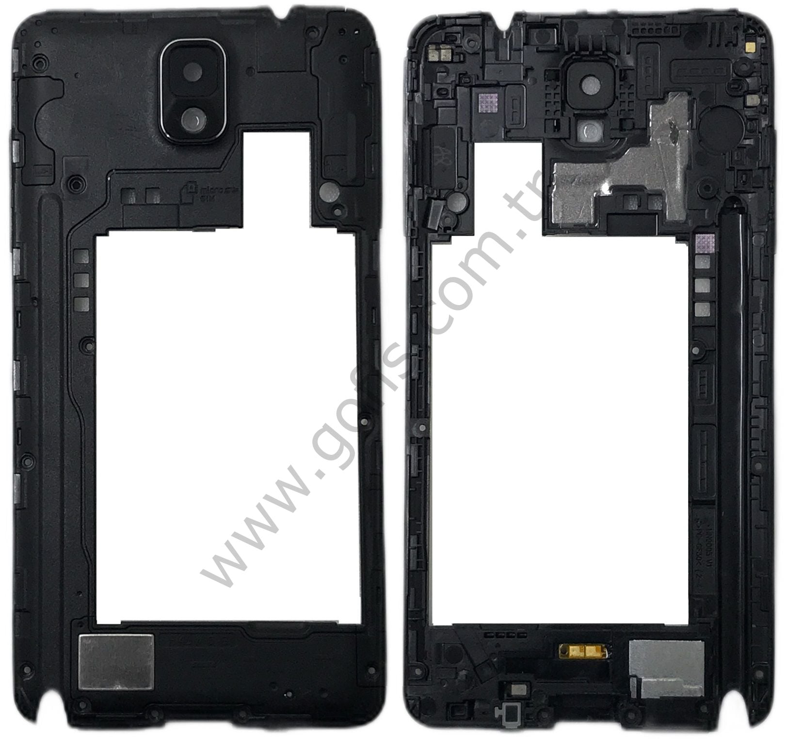 SAMSUNG GALAXY NOTE 3 N900 ORTA KASA ÇITA SİYAH