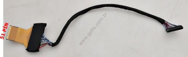 SUNNY SN40DAL13/0216 LVDS KABLO 51P-27.45DK/K3.45 36CM 51 PİN LVDS CABLE