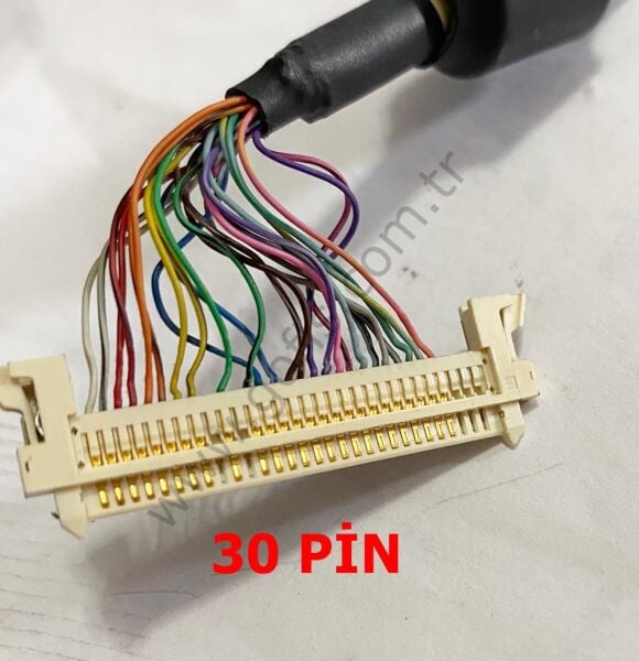E119932 AWM 20276 80C 30V VW-1 COPARTNER LVDS KABLO 30 PİN 26.5CM