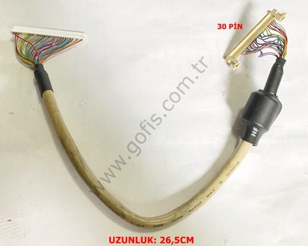 E119932 AWM 20276 80C 30V VW-1 COPARTNER LVDS KABLO 30 PİN 26.5CM