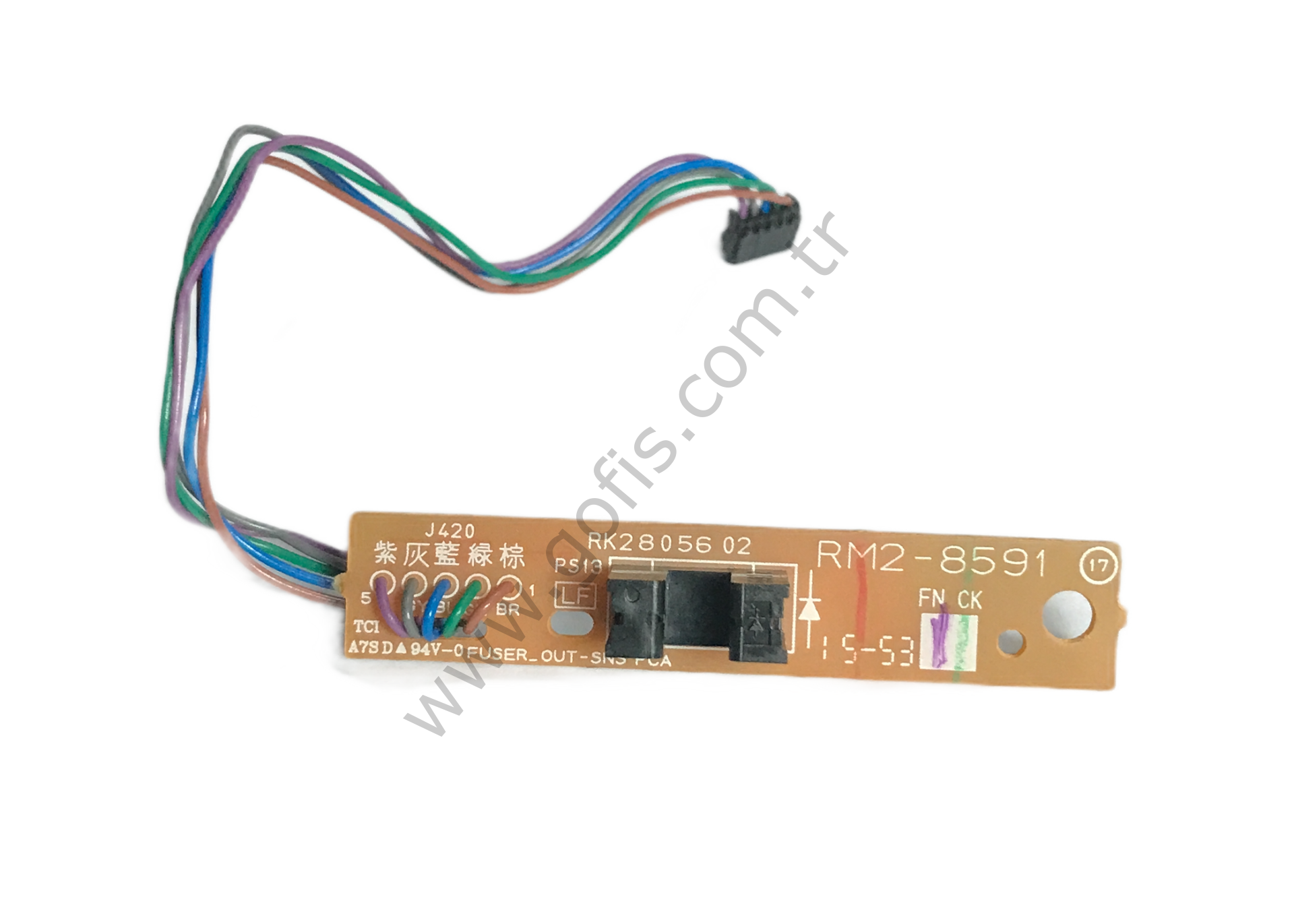 HP M501 M506 M527 KAĞIT SENSÖRÜ RM2-8591