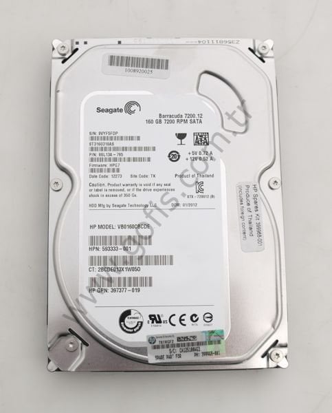 SEAGATE BARRACUDA ST3160318AS 3.5'' 160 GB SATA 2 HARD DİSK