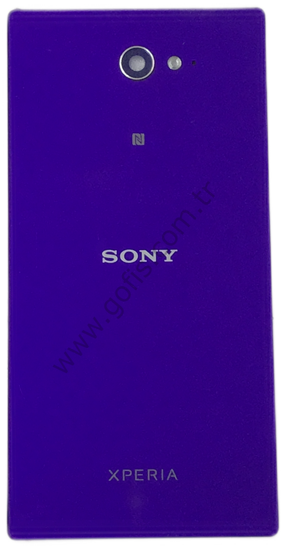 SONY XPERİA M2 ARKA PİL KAPAK MOR