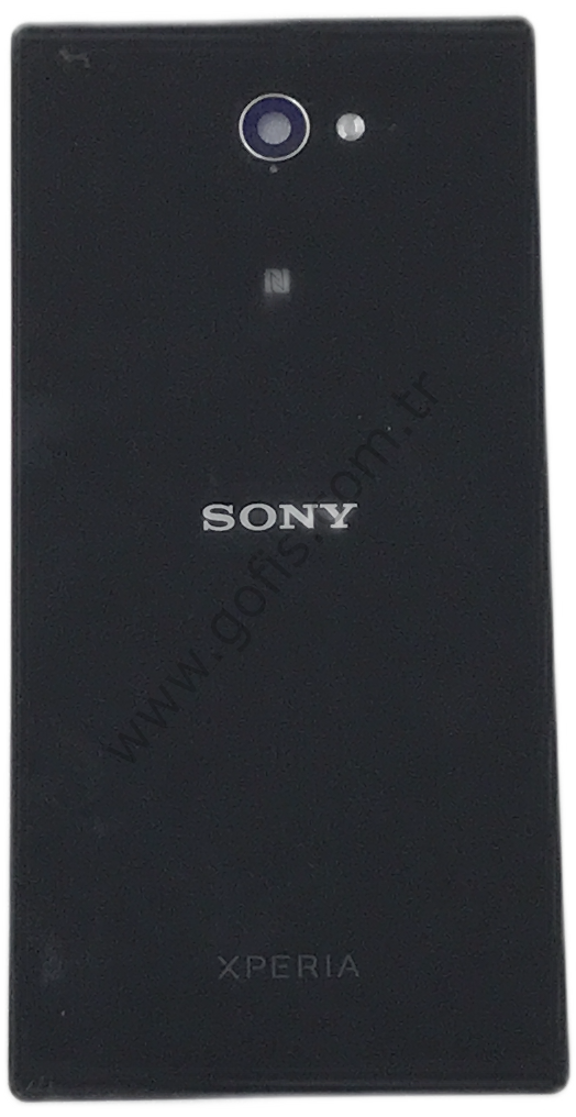 SONY XPERİA M2 ARKA PİL KAPAK PARLAK SİYAH