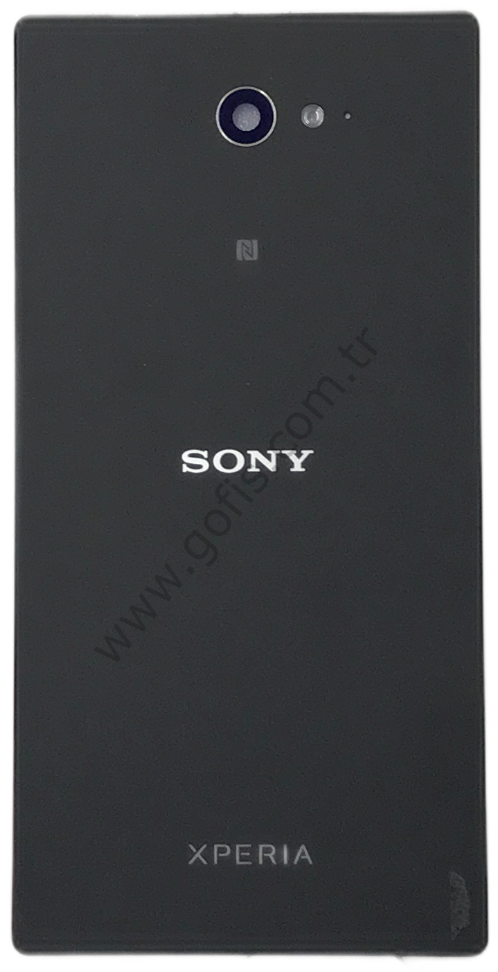 SONY XPERİA M2 ARKA PİL KAPAK MAT SİYAH