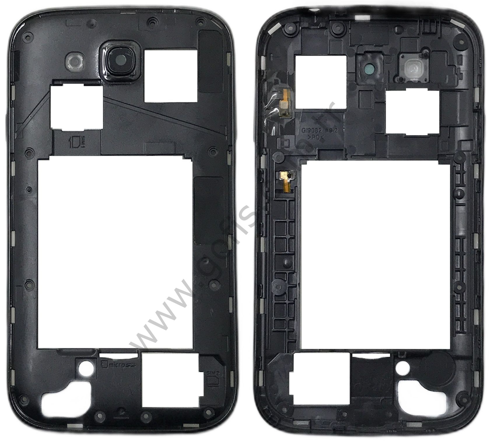 SAMSUNG GALAXY GRAND DUOS I9082 ORTA KASA ÇITA SİYAH