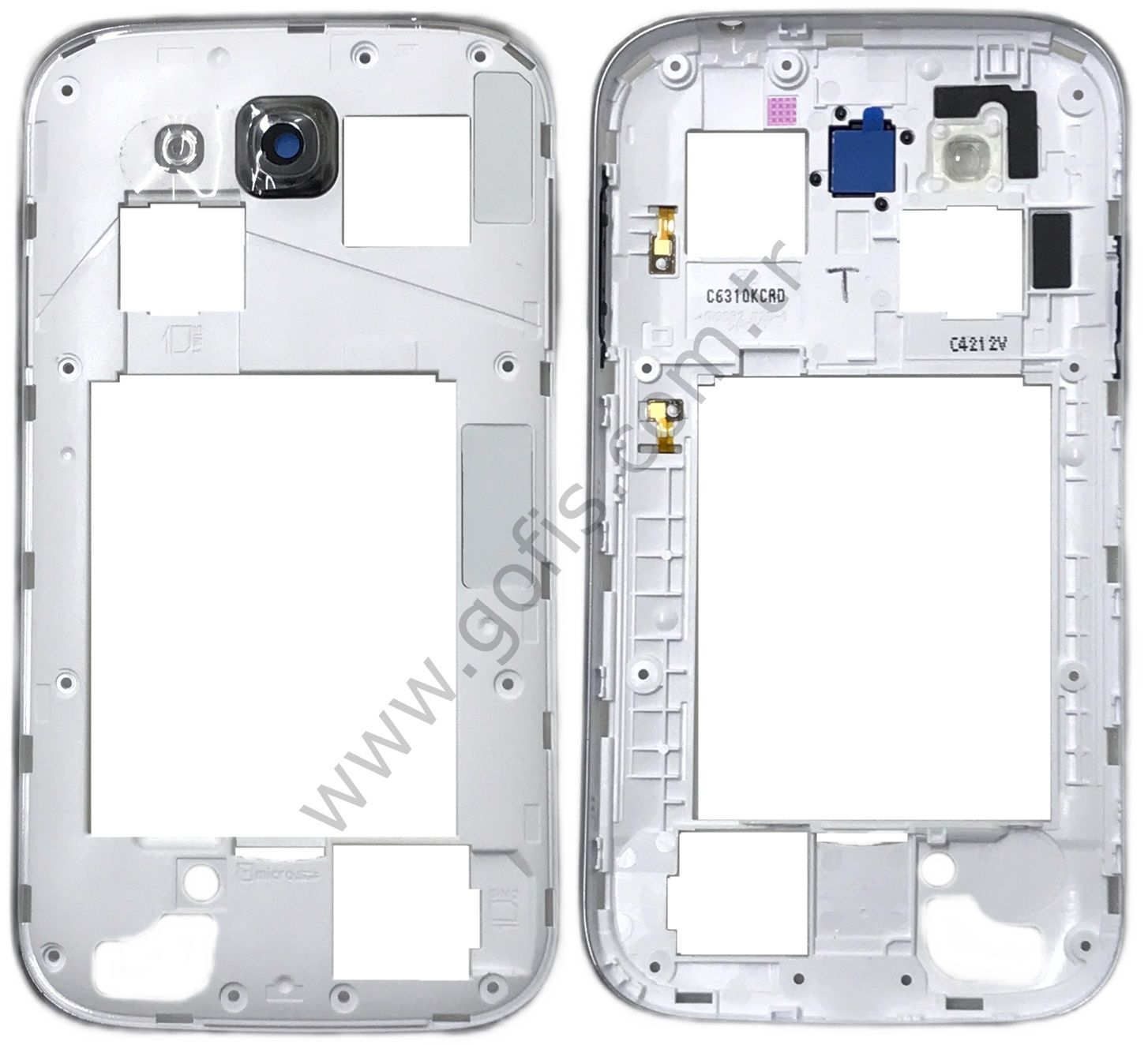 SAMSUNG GALAXY GRAND DUOS I9082 ORTA KASA ÇITA BEYAZ