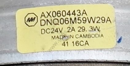 RİCOH MPC2003 MPC3003 MPC3503 MPC4503 MPC5503 MPC6003 BRUSHLESS FUSER DRİVE MOTOR DNQ06M59W29A AX060443A