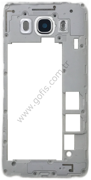 SAMSUNG GALAXY J5 2016 J510 ARKA KASA ÇERÇEVE BEYAZ