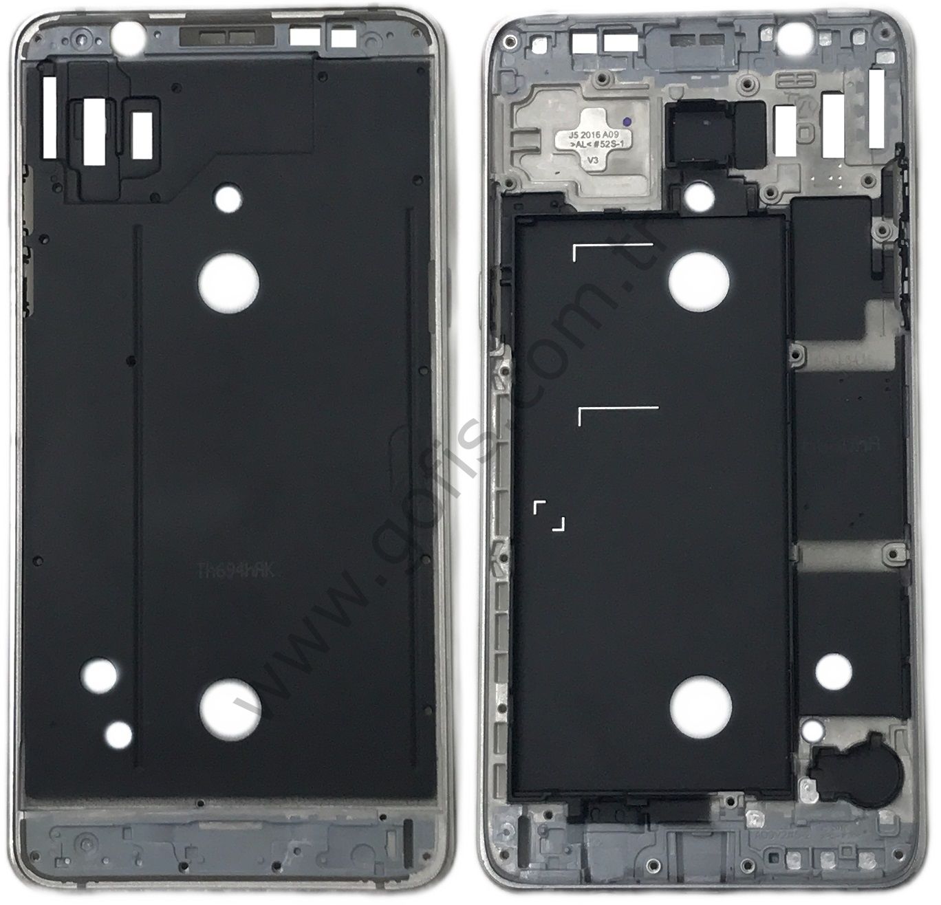SAMSUNG GALAXY J5 2016 J510 EKRAN ÇITASI ORTA KASA SİYAH