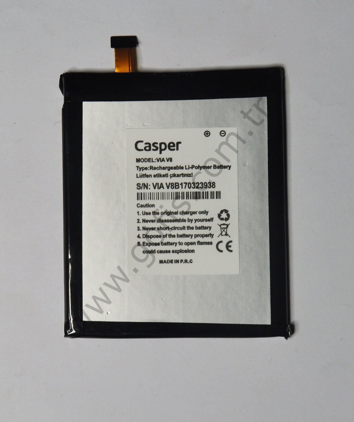 CASPER VİA V8 PİL BATARYA %100 UYUMLU