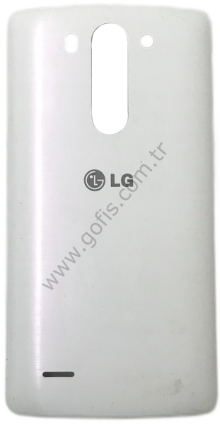 LG G3 MİNİ ARKA PİL KAPAK BEYAZ