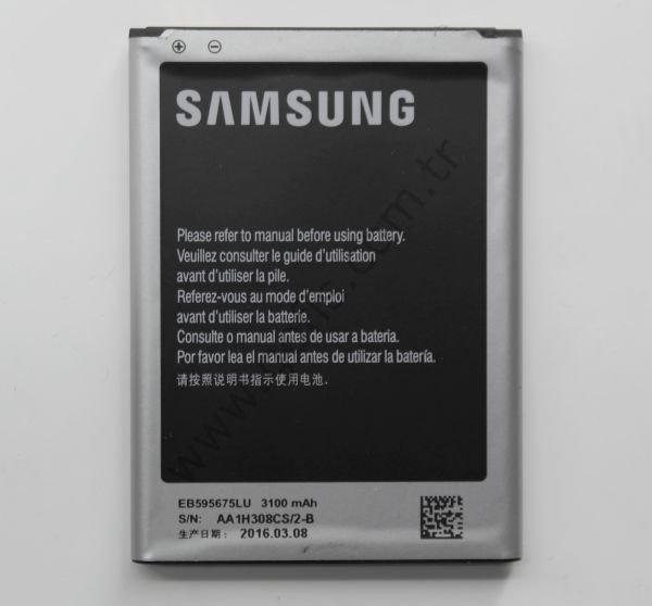 SAMSUNG GALAXY NOTE 2 EB595675LU PİL BATARYA 3100mAh %100 UYUMLU