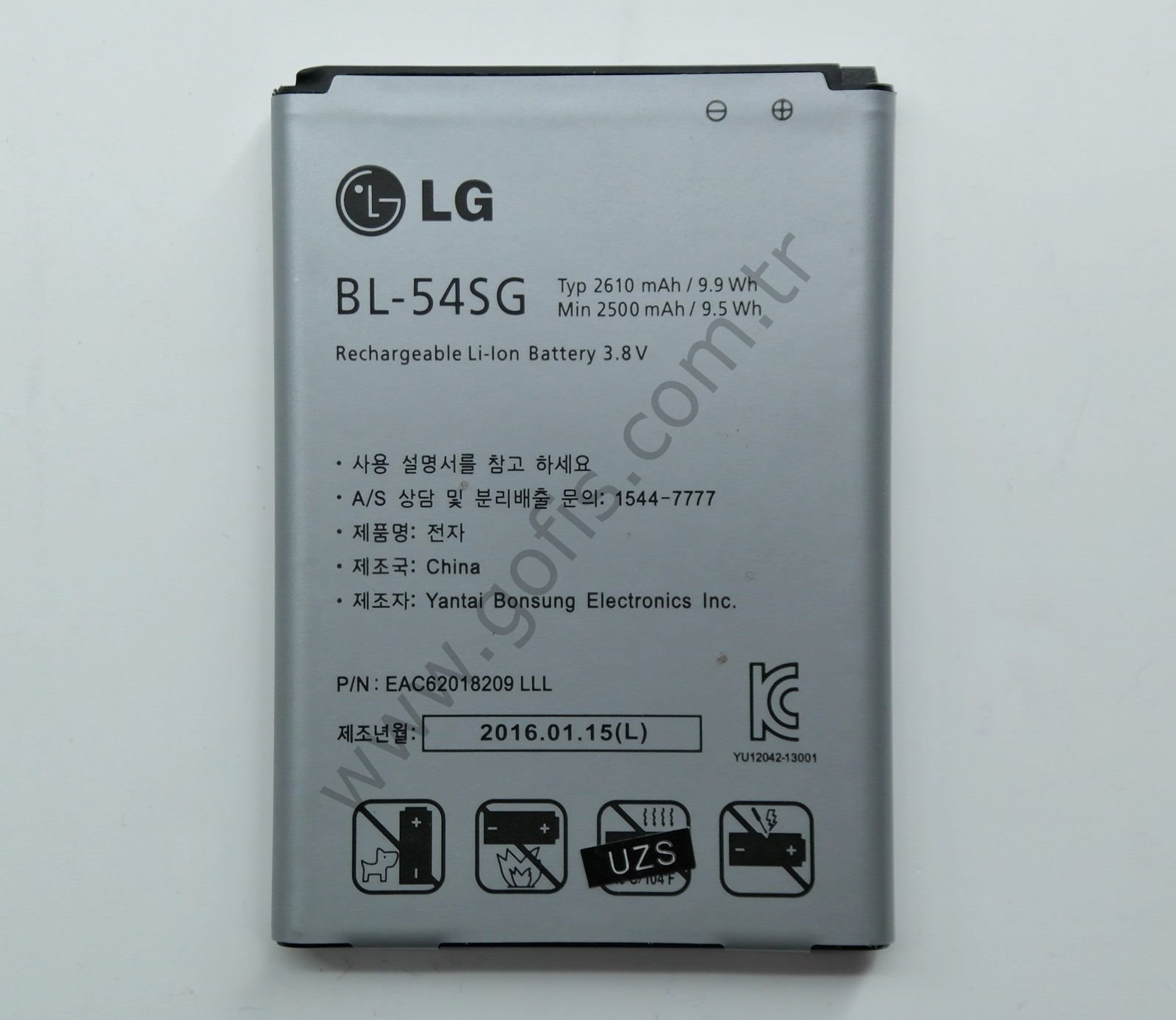 LG BELLO LG OPTİMUS G2 LG L90 L80 PİL BATARYA BL-54SG 2610mAh %100 UYUMLU