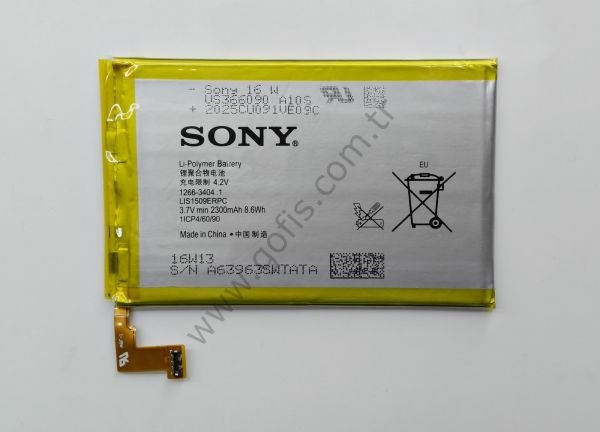SONY XPERİA SP C5303 LIS1509ERPC PİL BATARYA 2300mAh %100 UYUMLU